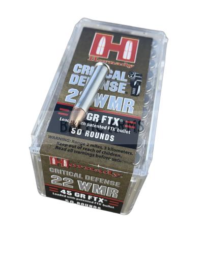 HORNADY .22 WMR  45 gr  FTX CD (50 vnt.)